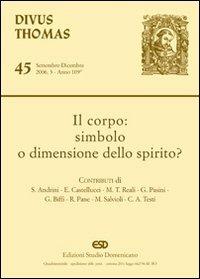 Il corpo: simbolo o dimensione dello spirito? - copertina