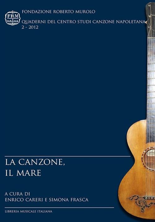 La canzone, il mare - copertina