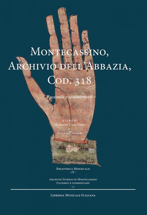 Montecassino, archivio dell'abbazia, cod. 318 - copertina
