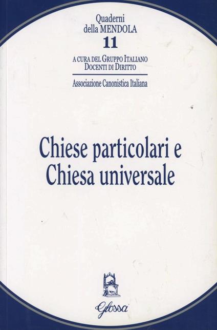 Chiese particolari e Chiesa universale - copertina