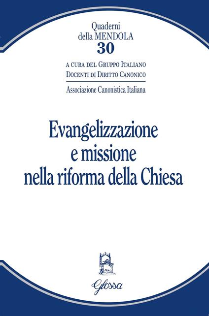 Evangelizzazione e missione nella riforma della Chiesa - copertina