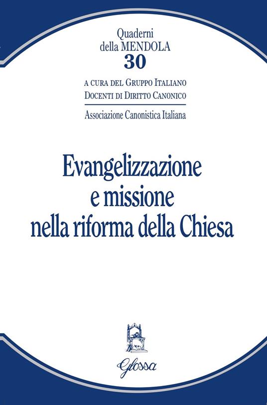 Evangelizzazione e missione nella riforma della Chiesa - copertina