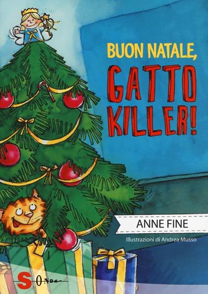 Buon Natale, gatto killer! - Anne Fine - copertina