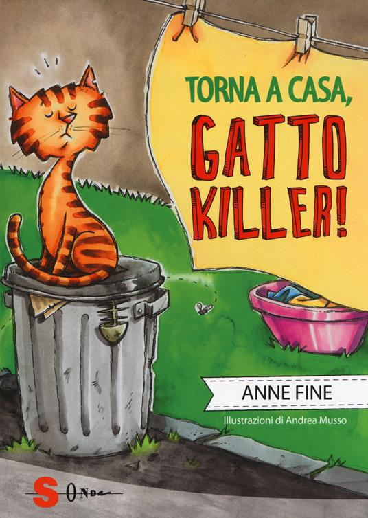 Torna a casa, gatto killer! - Anne Fine - copertina