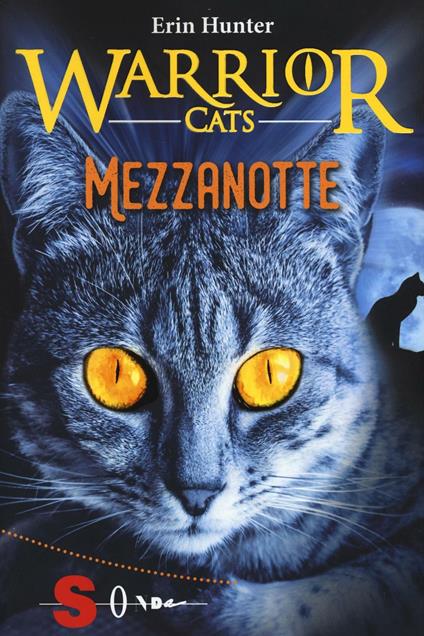 Mezzanotte. Warrior cats - Erin Hunter - copertina