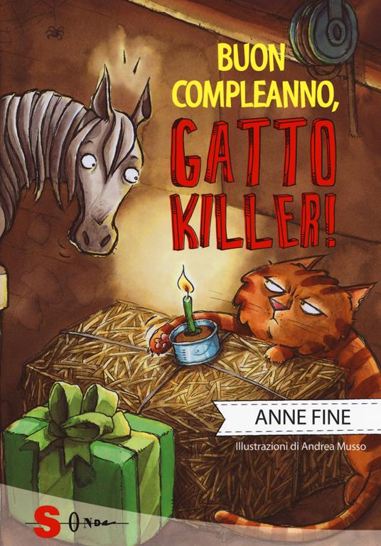 Buon compleanno, gatto killer! - Anne Fine - copertina