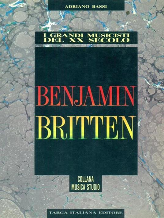 Benjamin Britten - Adriano Bassi - copertina