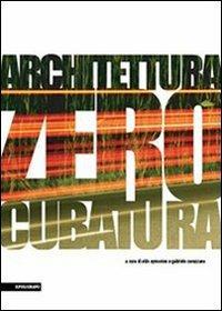 Architettura zero cubatura - copertina