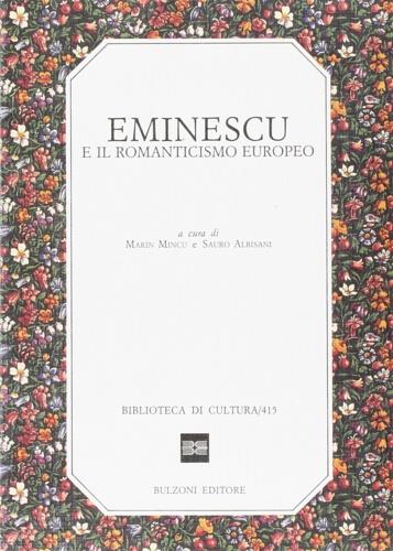 Eminescu e il romanticismo europeo - copertina