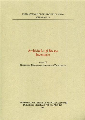 Archivio Luigi Brasca. Inventario - 2