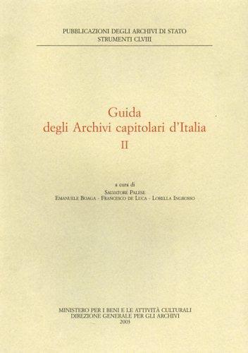 Guida agli archivi capitolari. Vol. 2 - 2