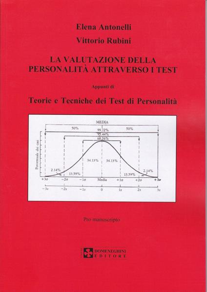 La valutazione della personalità attraverso i test. Appunti di teorie e tecniche dei test di personalità - Elena Antonelli,Vittorio Rubini - copertina