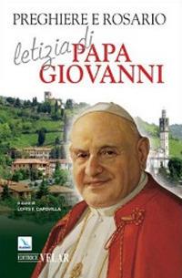 Preghiere e rosario letizia di papa Giovanni - copertina