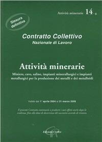 CCNL attività minerarie - copertina