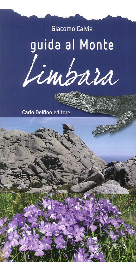 Guida al monte Limbara - Giacomo Calvia - copertina