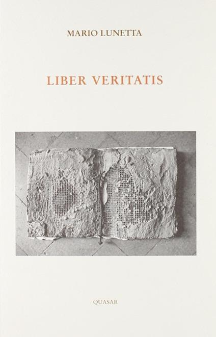 Liber veritatis. Appunti, gags, aforismi - Mario Lunetta - copertina