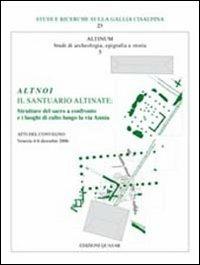 Altnoi. Il santuario altinate. Strutture del sacro a confronto e i luoghi di culto lungo la via Annia. Atti del Convegno (Venezia, 4-6 dicembre 2006) - copertina