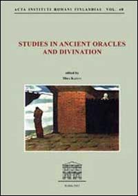 Studies in ancient oracles and divination - copertina