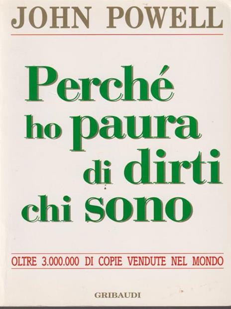 Perché ho paura di dirti chi sono - John Powell - copertina