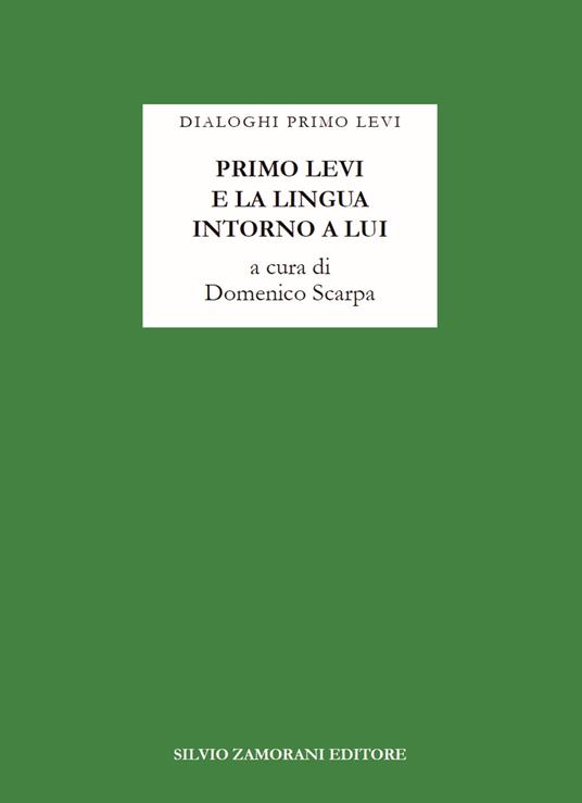 Primo Levi e la lingua intorno a lui - copertina