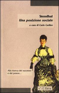 Una posizione sociale - Stendhal - copertina