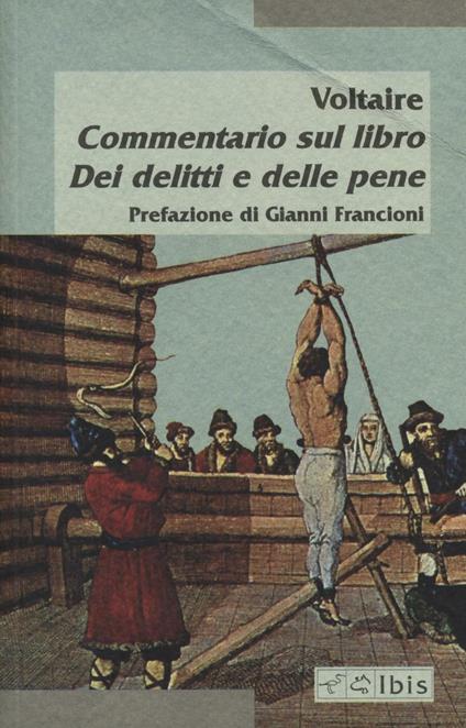 Commentario sul libro «Dei delitti e delle pene» - Voltaire - copertina