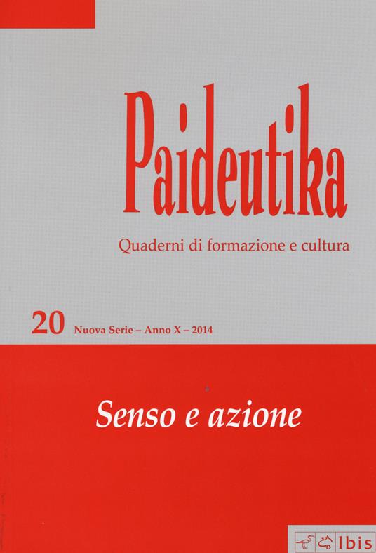 Paideutika. Vol. 20: Senso e azione - copertina