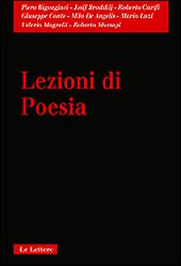 Lezioni di poesia. Seminari (1990-1996) - copertina