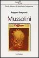 Mussolini - Ruggero Zangrandi - copertina