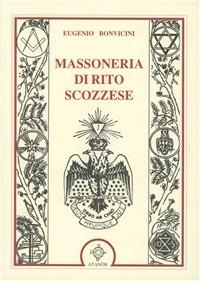 Massoneria di rito scozzese - Eugenio Bonvicini - copertina