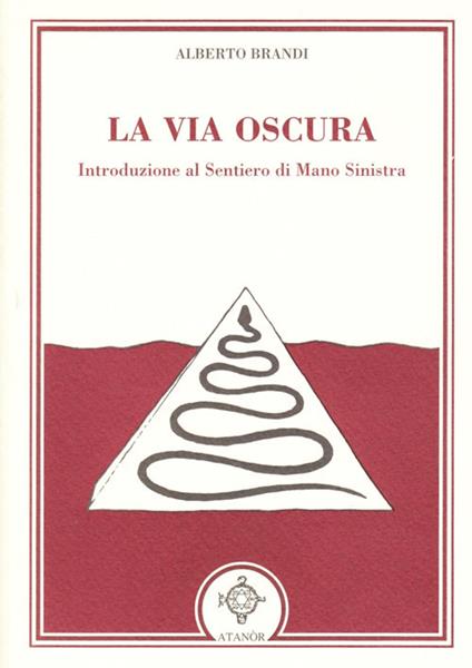 La via oscura - Alberto Brandi - copertina