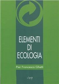 Elementi di ecologia - P. Francesco Ghetti - copertina