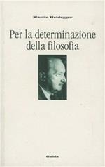 Per la determinazione della filosofia