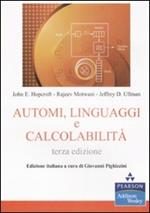 Automi, linguaggi e calcolabilità