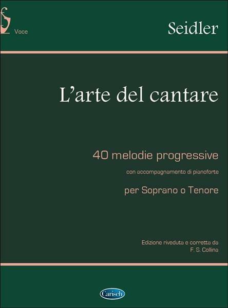 L' Arte del cantare -  G. Seidler - copertina