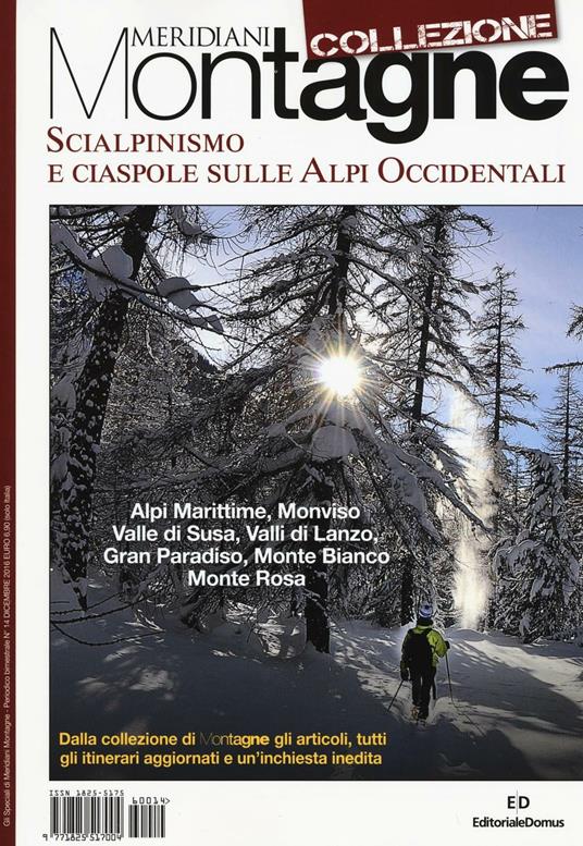 Scialpinismo e ciaspole sulle Alpi occidentali - copertina