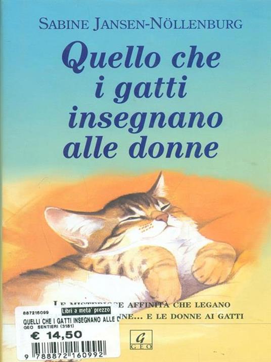 Quello che i gatti insegnano alle donne - Sabine Jansen Nöllenburg - 3