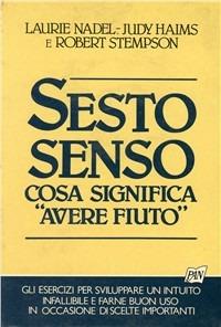 Sesto senso - Laurie Nadel,Judy Haims,Robert Stempson - copertina