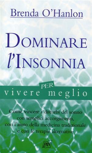 Dominare l'insonnia - Brenda O'Hanlon - copertina