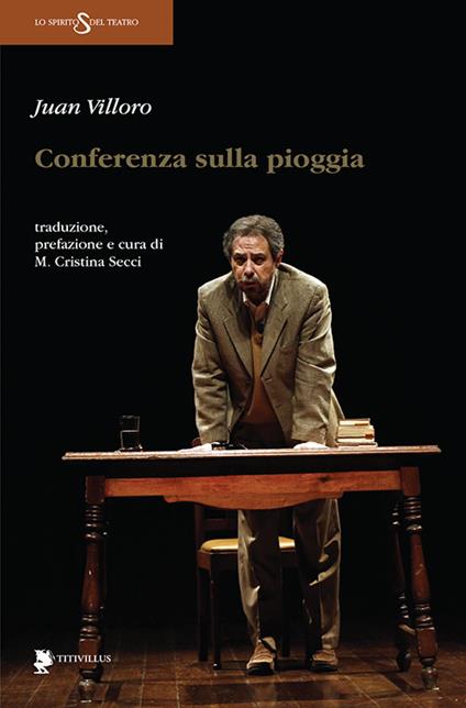 Conferenza sulla pioggia - Juan Villoro - copertina