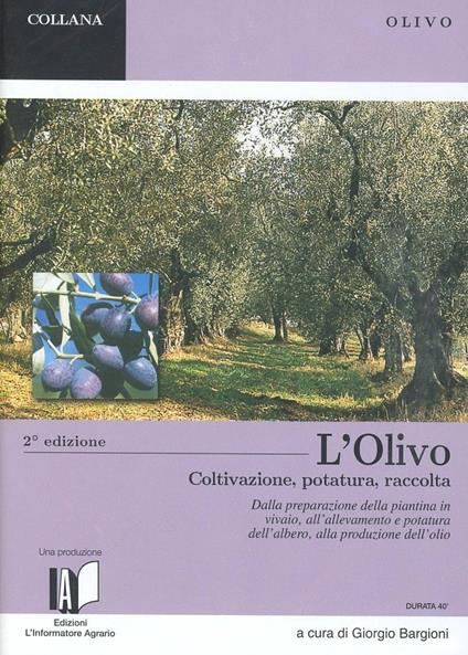 L'olivo. Coltivazione, potacultura, raccolta. DVD - Giorgio Bargioni - copertina