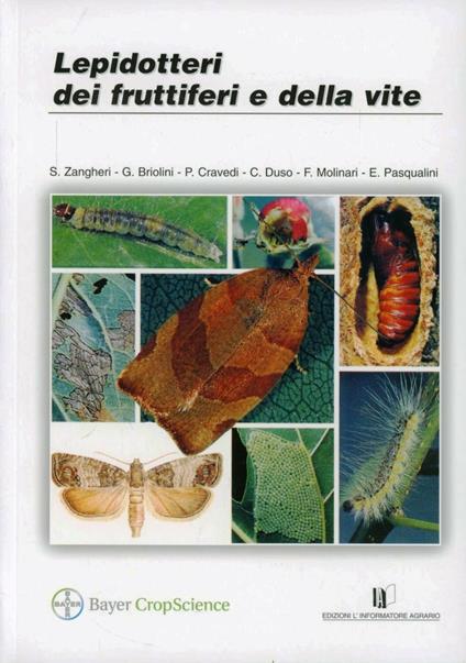 Lepidotteri dei fruttiferi e della vite - S. Zangheri,G. Briolini,P. Cravedi - copertina