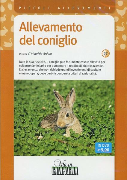 Allevamento del coniglio. DVD - copertina