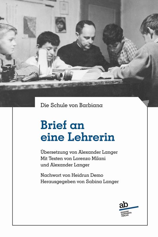 Brief an eine Lehrerin - copertina