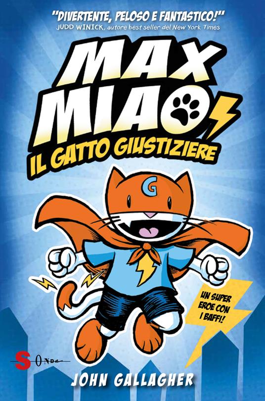 Max Miao. Il gatto giustiziere - John Gallagher - copertina