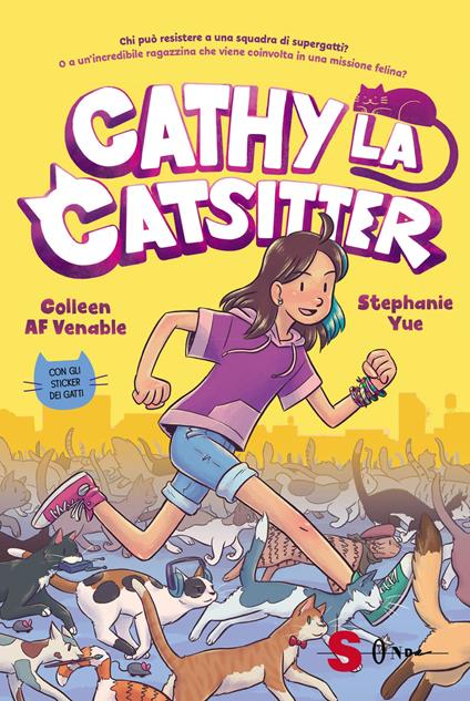 Cathy la catsitter - Colleen AF Venable,Stephanie Yue,Daniela Di Lisio - ebook