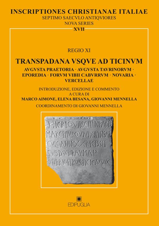 Transpadana vsque ad Ticinum - copertina