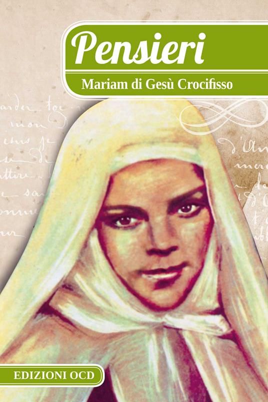 Pensieri - Baouardy Mariam (santa) - copertina