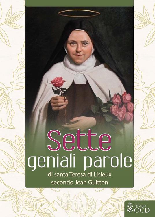 Sette geniali parole di santa Teresa di Lisieux secondo Jean Guitton - copertina
