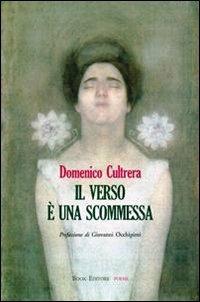 Il verso è una scommessa - Domenico Cultrera - copertina